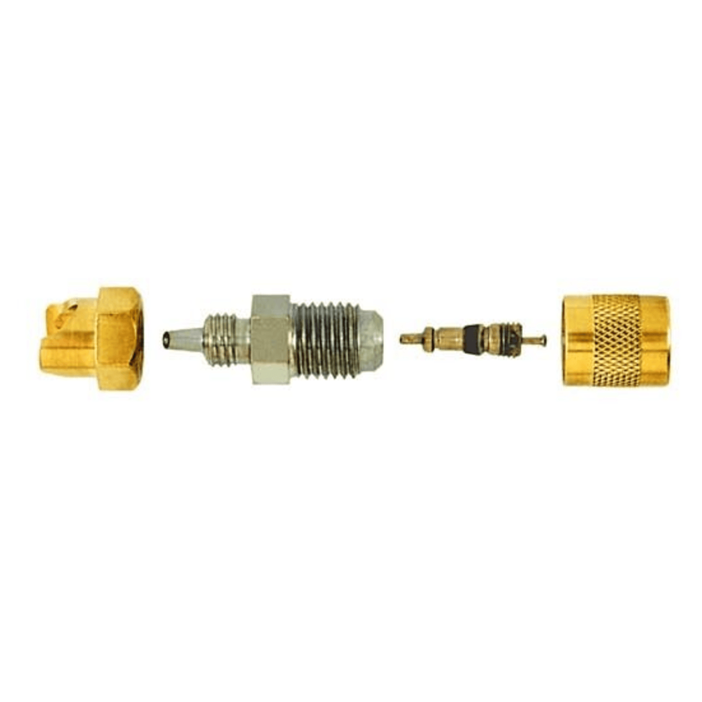 CD2838/6 - C&D - braze-on self-piercing brass saddle valve for 3/8" copper tube, CD2245 6PK