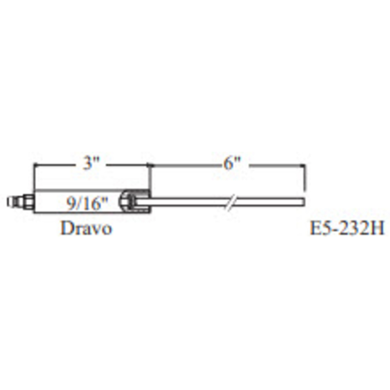 E5-232H - Westwood - Dravo Electrode 2pk (Replaced w/Crown XX2215-02)