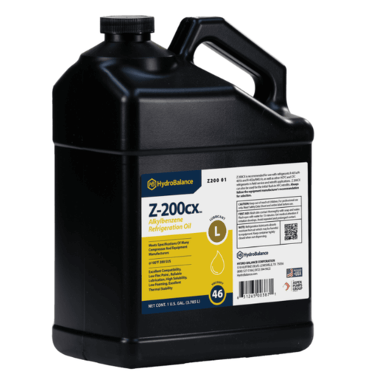Z200 01  -  HydroBalance - Z 200CX Alkylbenzene Ref Lube1 Gal Bottle, (4PK)