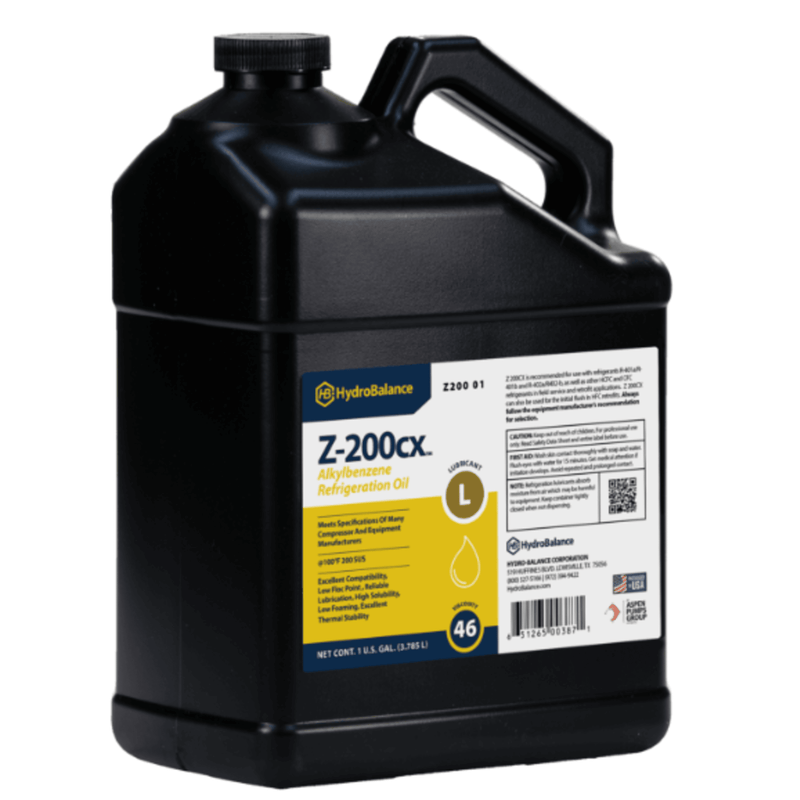 Z200 01  -  HydroBalance - Z 200CX Alkylbenzene Ref Lube1 Gal Bottle, (4PK)
