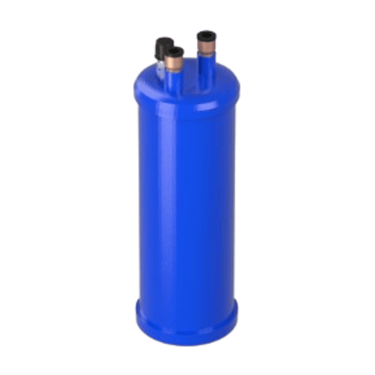 Henry S-1904, Oil Separator, Conventional Welded-Top Inlet / Top Outlet, 3-1/8 ODS, 3/8 FL Return