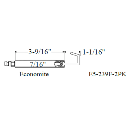 Westwood 239F Economite Electrode 2pk