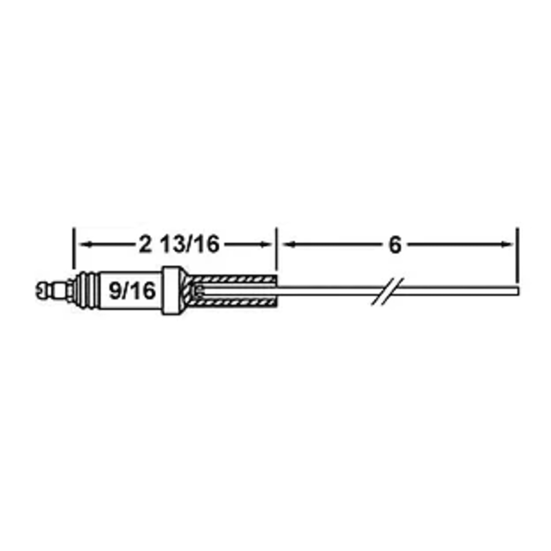 26928 - Crown - 3302-D1 ELECTRODE   17140 (1EA) (Westwood WP-E5-474C-1)