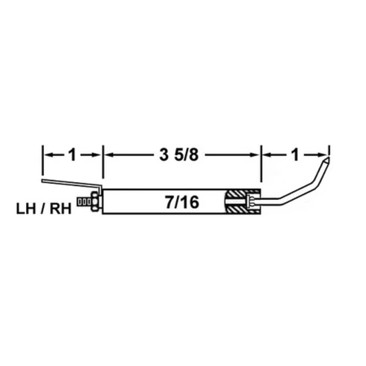 26025 - Crown - MILLER (LSI) *  102840000 1BAG CROWN PART # 25212 LH/RH (1EA)