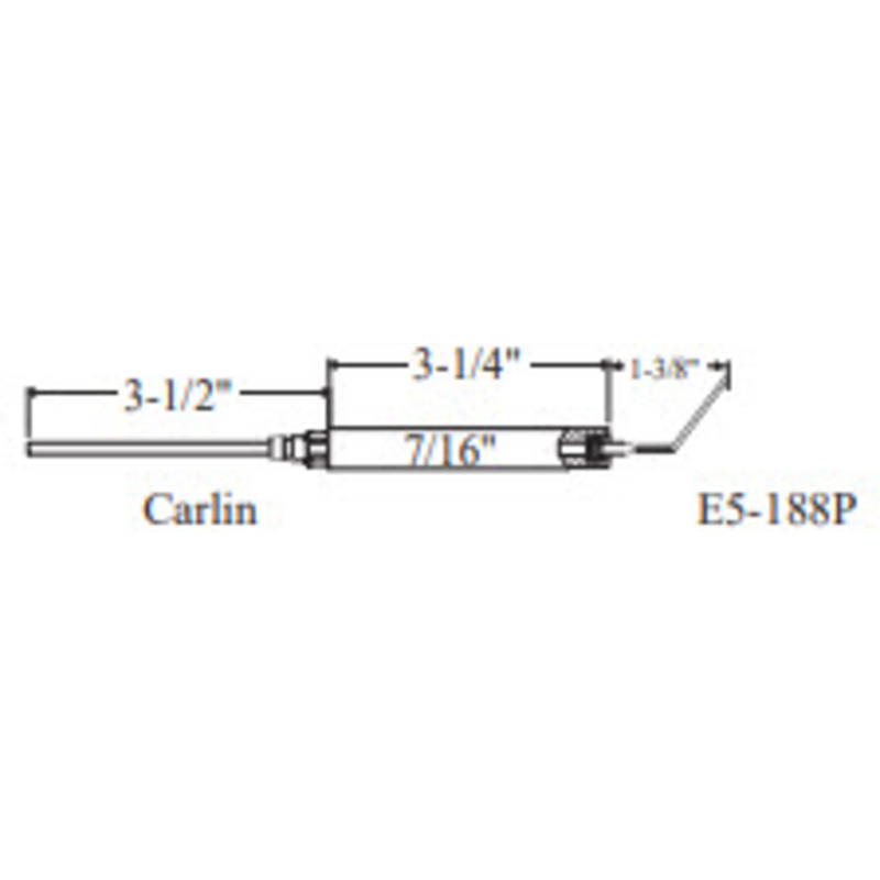 20788 -  Carlin Electrode 2pk (crown Replacement for WP-E5-188P-2PK)