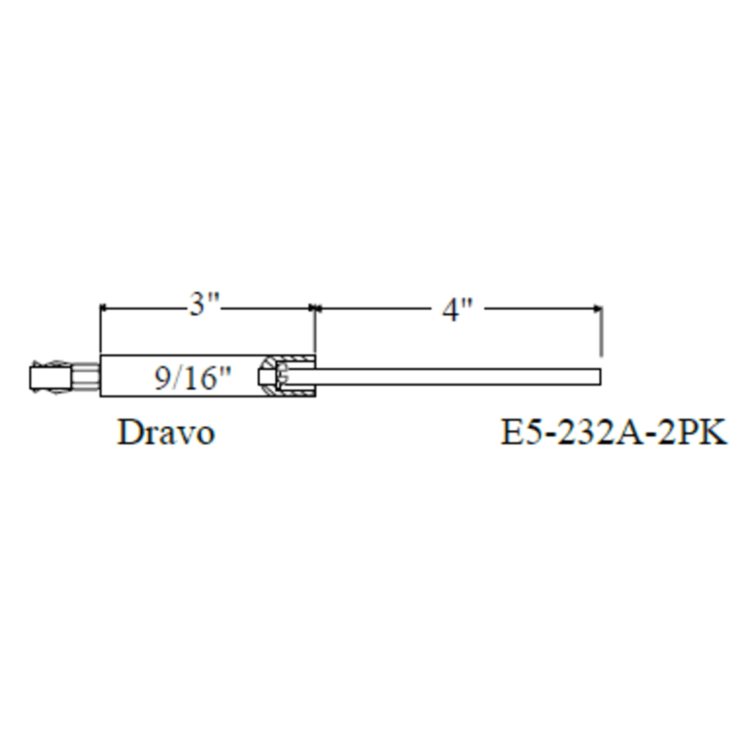 Westwood 232A Dravo Electrode 2pk