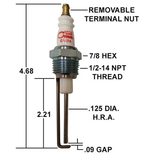 CA474 - Igniter/Replaces I-64-7 & Ecl 11576