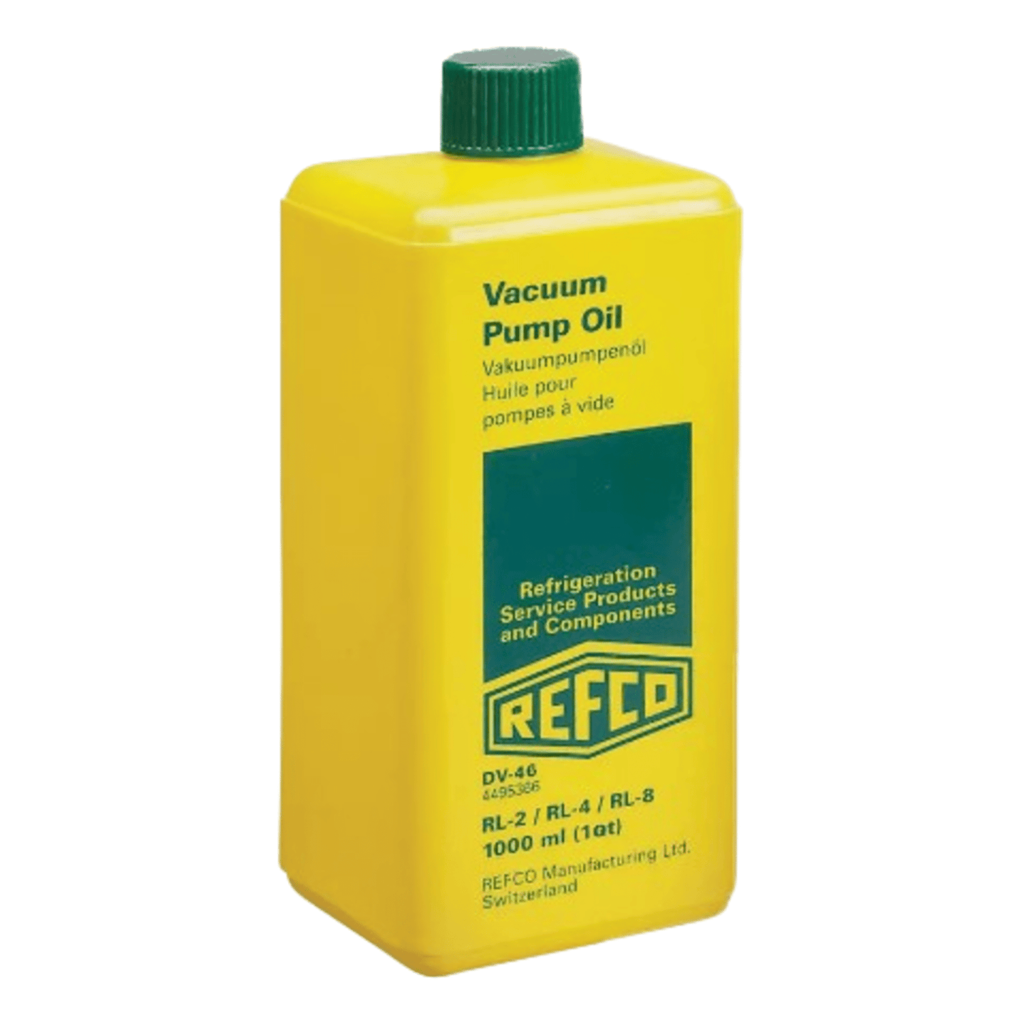 Refco DV-46, Vacuum pump oil, 1 quart