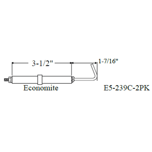 Westwood 239C Economite Electrode 2pk