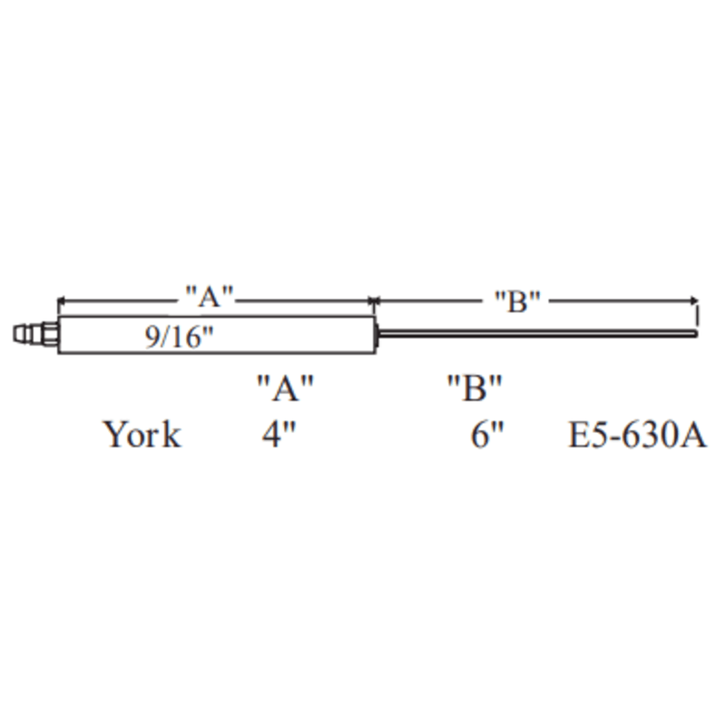 E5-630A-2PK - Westwood - 630A, York Electrode  2pk