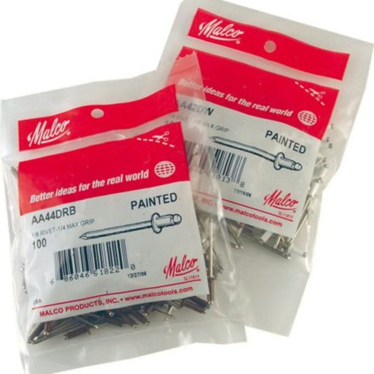 AA44DWT - Malco - RIVET: RANGE .188-.250 (1000PG)