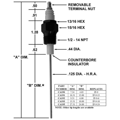 CA190 - Igniter/Replaces IP-9