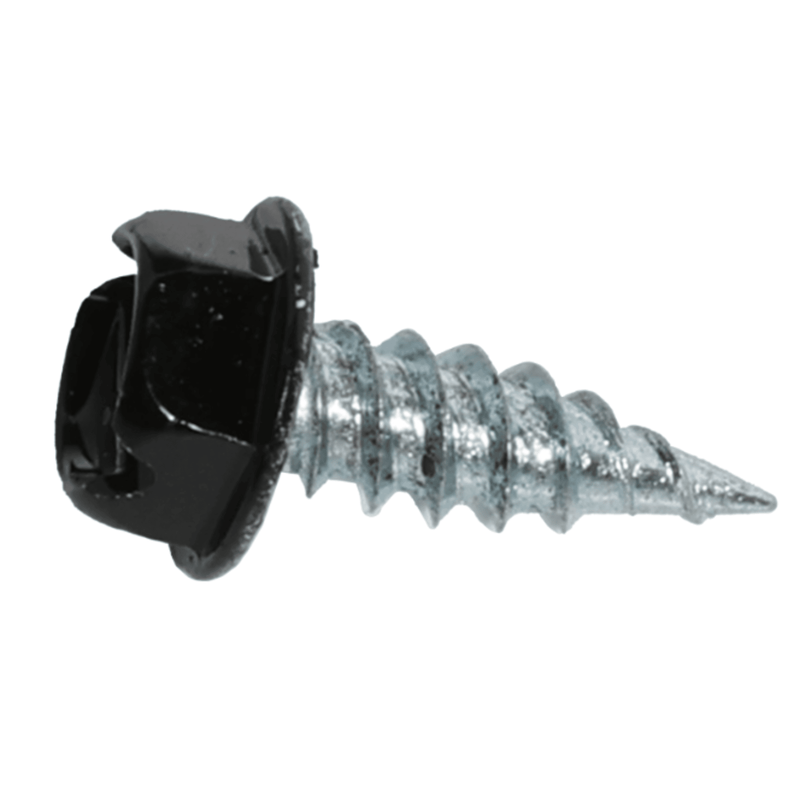 HW7X1/2ZBT - Malco - Sheet Metal Screw, Black, 1,000PK