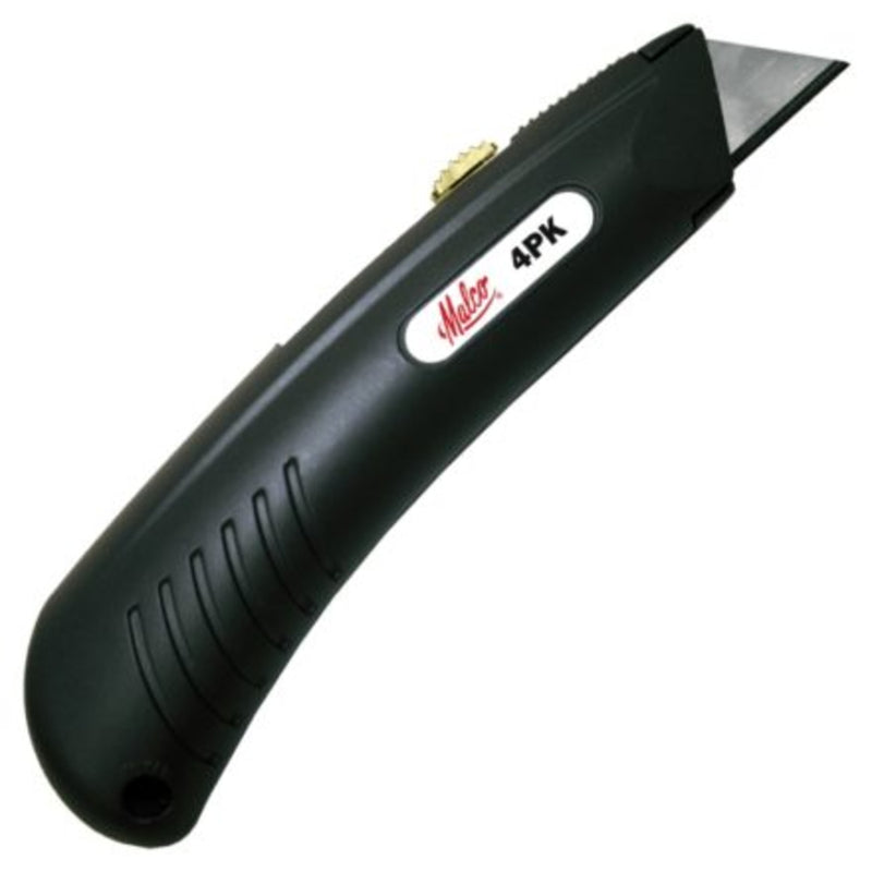 4PK - Malco - UTILITY KNIFE, 3 POS HD (1EA)