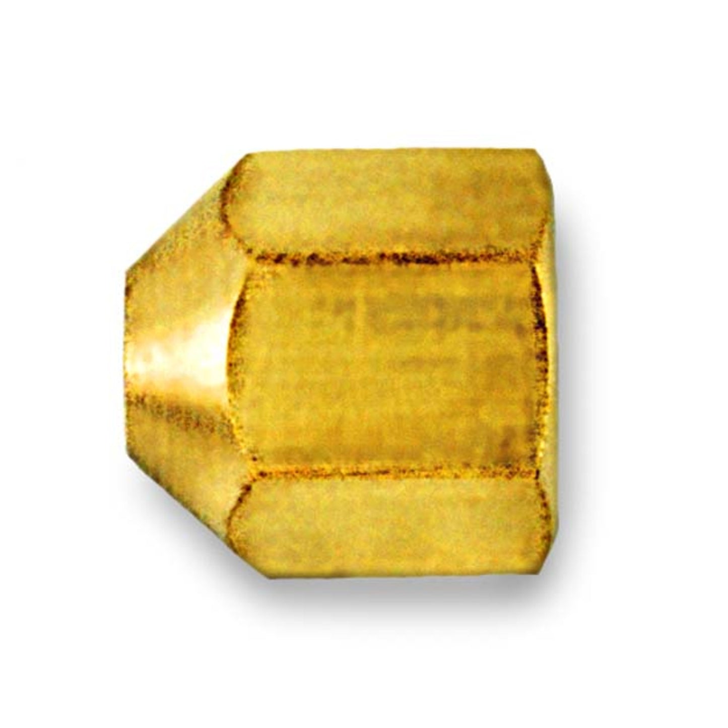 CD2225/25 - C&D - 1/4 flare cap,brass hex w/ met-to-met seal,also used for M-series fittings 25PK