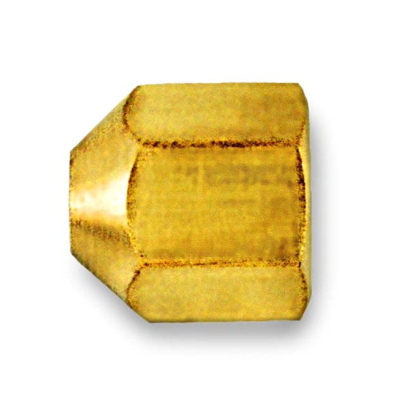 CD2225/25 - C&D - 1/4 flare cap,brass hex w/ met-to-met seal,also used for M-series fittings 25PK