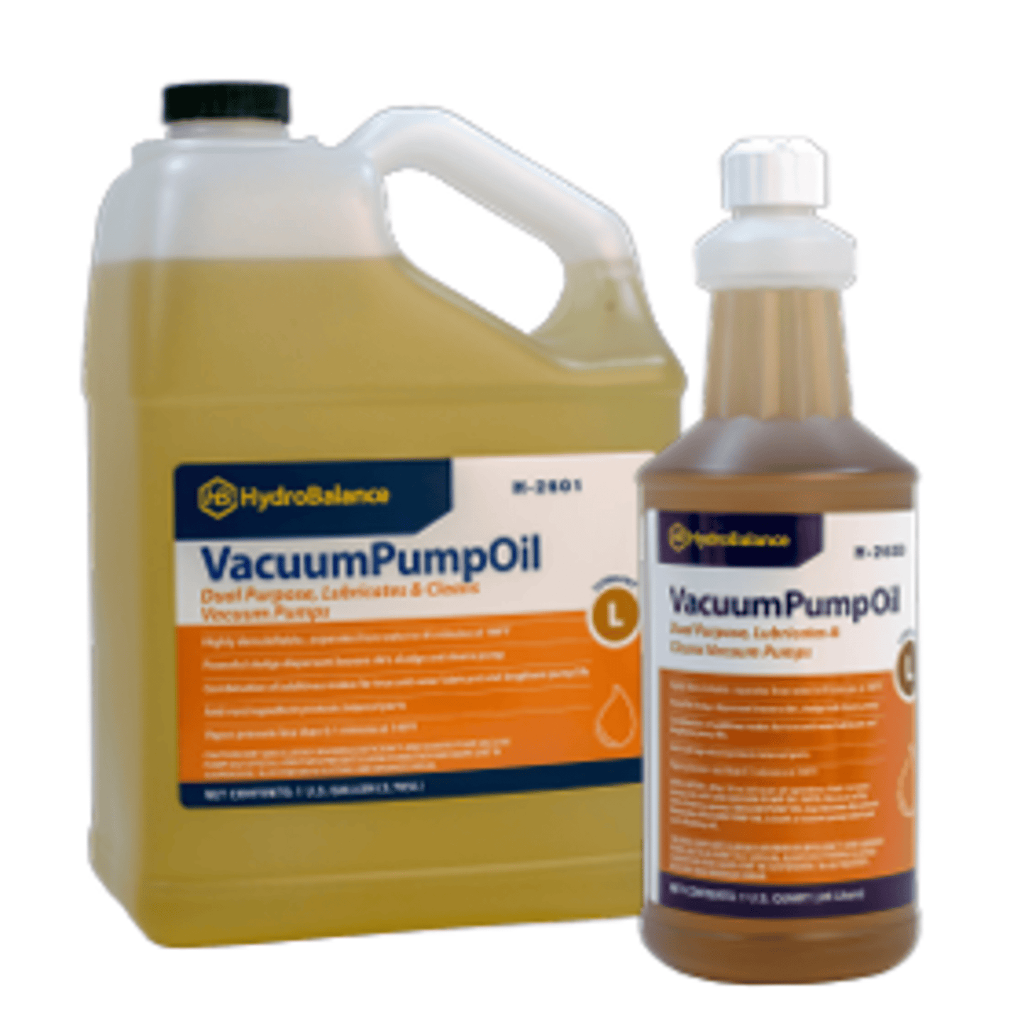 H-2601  -  HydroBalance - Vacuum Pump Oil 1 Gal Bottle, (4PK)
