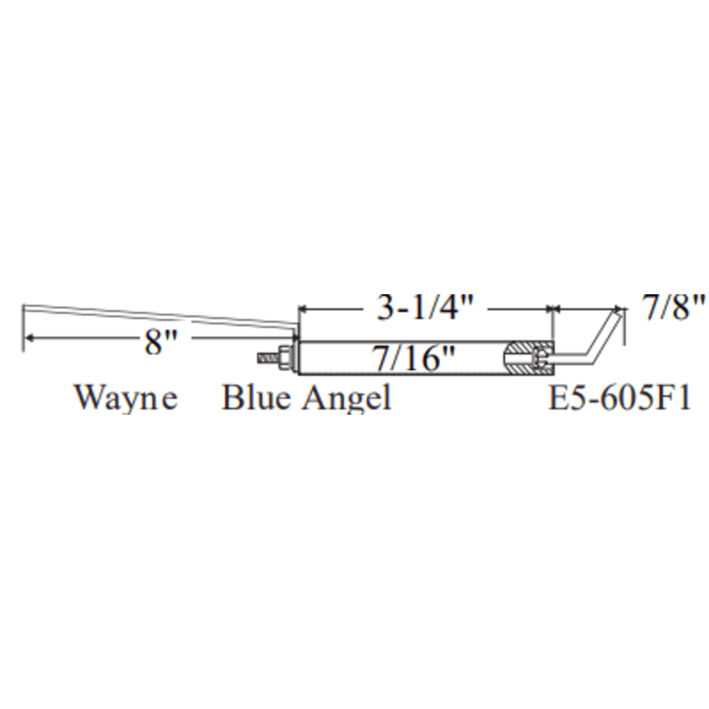 E5-605F1-2PK - Westwood - 605F1, Wayne Electrode 2pk