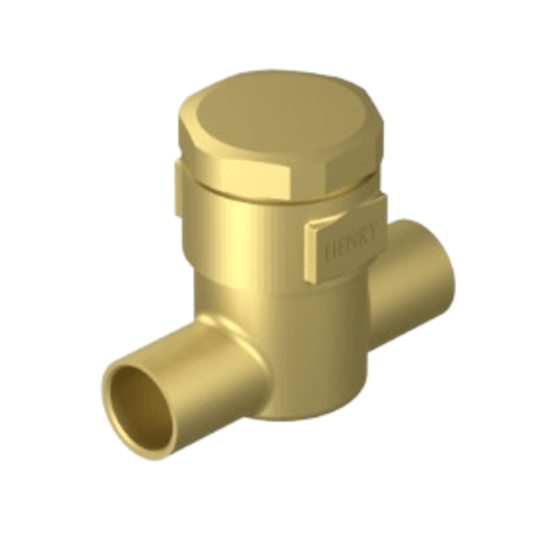 Henry 116007, Spring Actuated Check Valve With Vertical Piston, 7/8 ODS