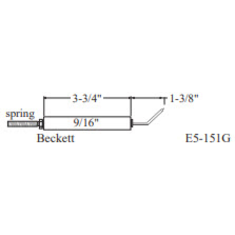 20441 - Beckett Electrode 2pk (Crown Replacement for WP-E5-151G-2PK)