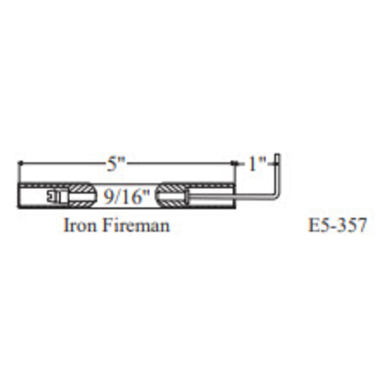 Westwood Iron Fireman Electrode 357, 2pk E5-357-2PK