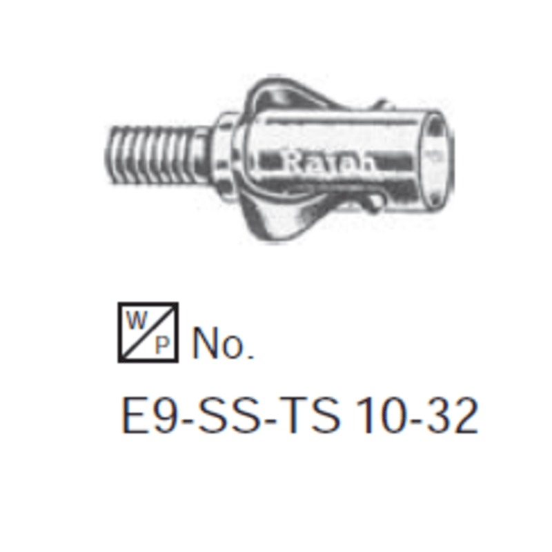E9-SS-TS1032PK - Westwood - RAJAH SS-TS10-32 Terminals 10PK