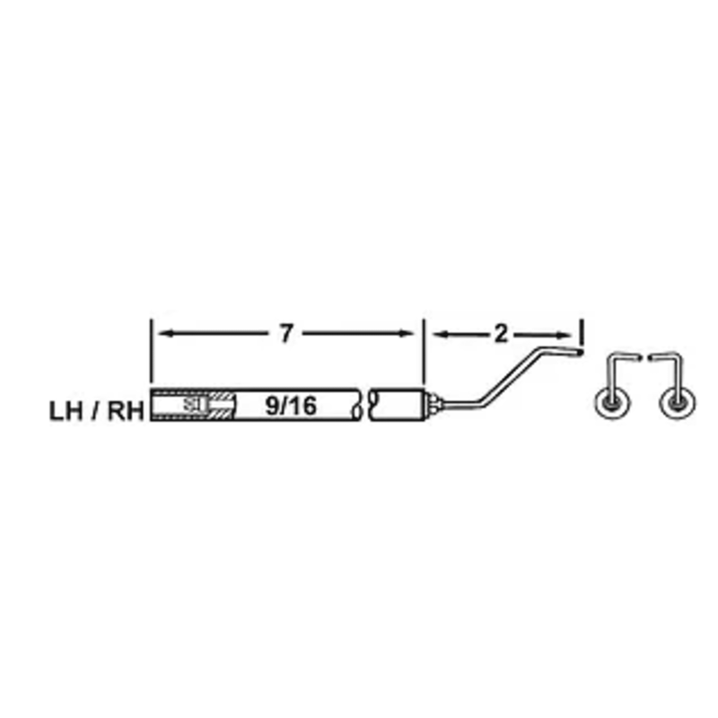 CRO-21683-02 / WP-E5-307N-2PK - Crown - Electrode for Gordon Piatt 2pk
