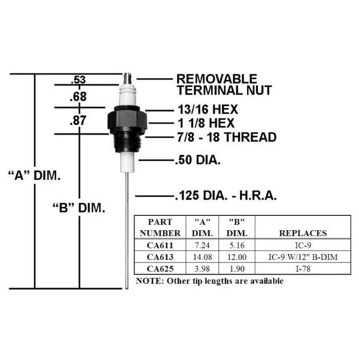 CA611 - Igniter/Replaces IC-9