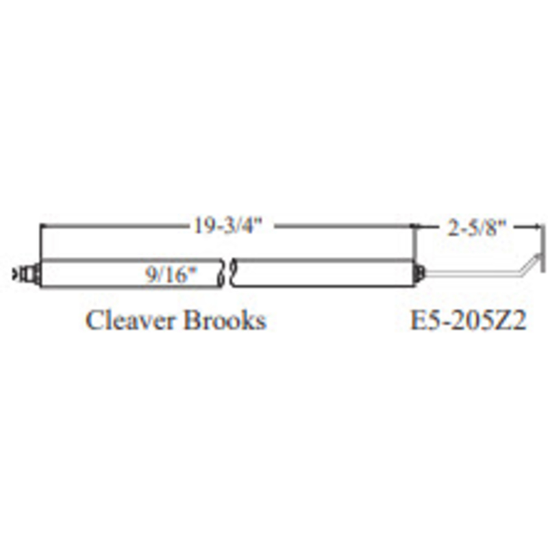 E5-205Z2-2PK - Westwood - 205Z2, Cleaver Brooks Electrode 2pk