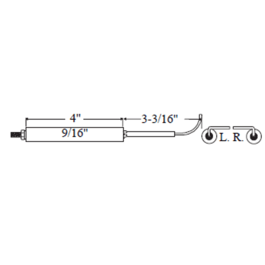 22048 - Crown - IRON FIREMAN *  CI 6 (1EA) (Replacement for Westwood WP-E5-356)