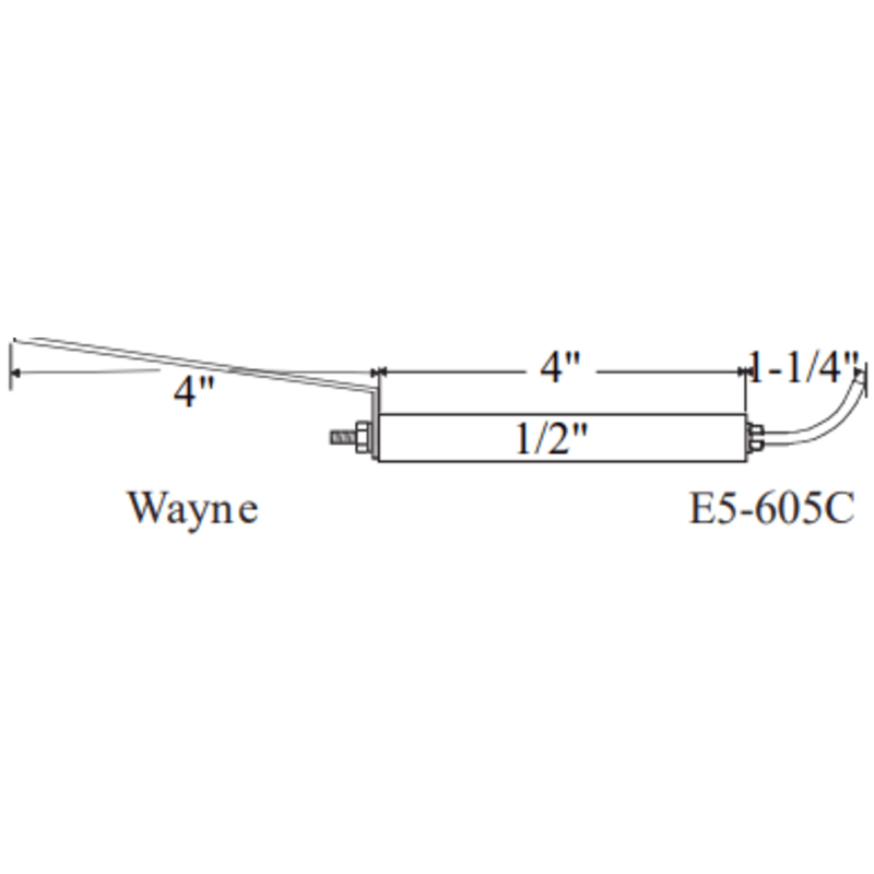 E5-605C-2PK - Westwood - 605C, Wayne Electrode 2pk