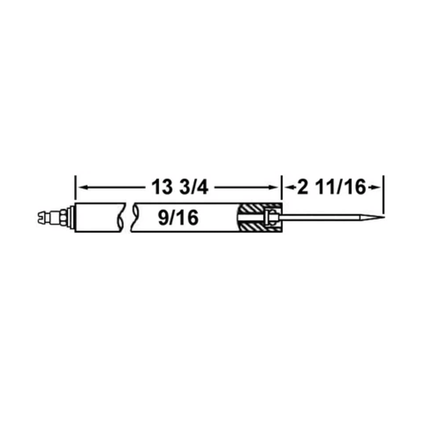 20980 - Crown - 435-22 ELECTRODE   17244 (1EA) (Replacement for Westwood WP-E5-205L)