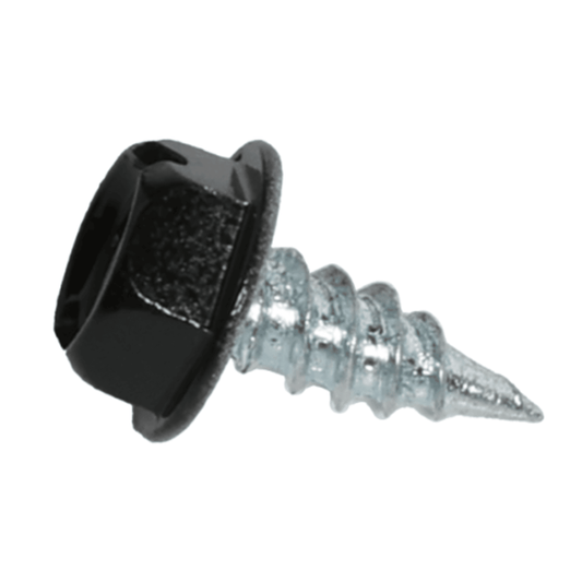 HW6X3/8ZBG - Malco - Sheet Metal Screw, Black, 100PK