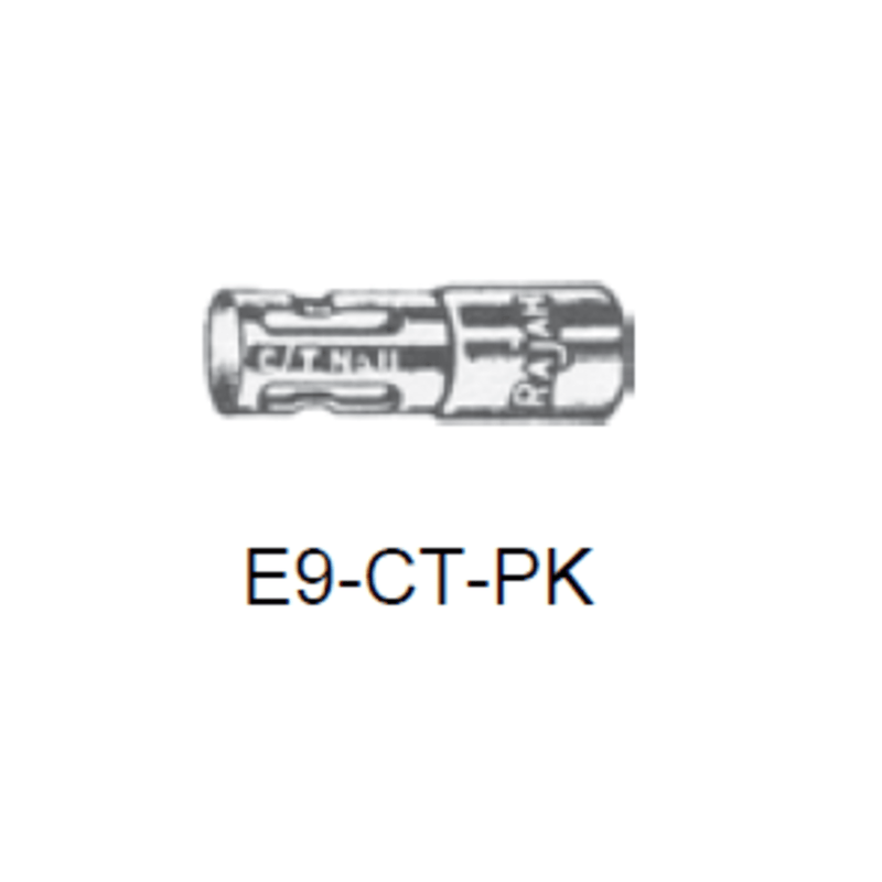 E9-CT-PK - Westwood - RAJAH CT Cage terminal, straight 10pk