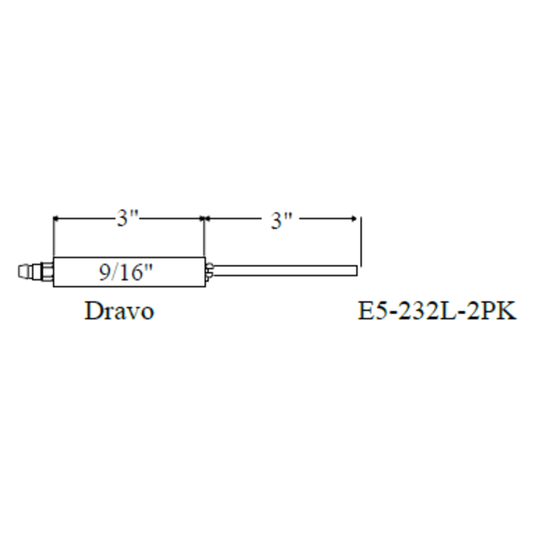 Westwood 232L Dravo Electrode 2pk