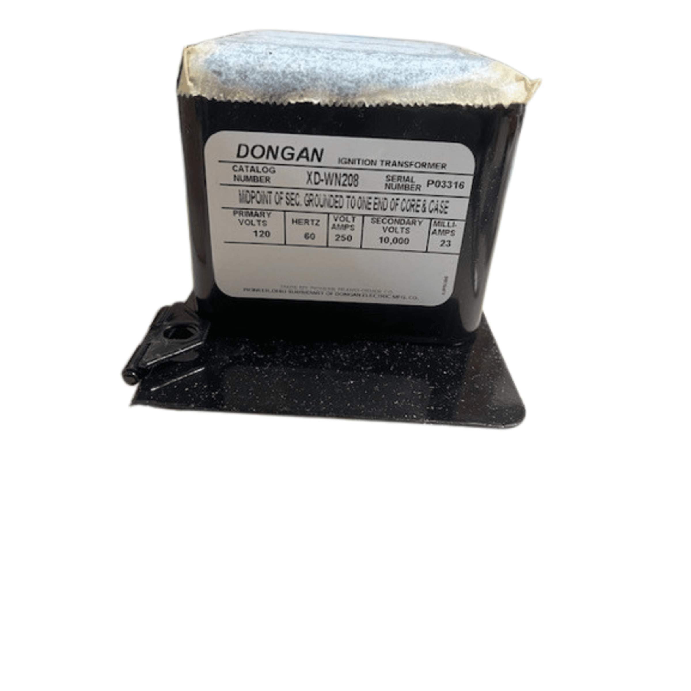 XD-WN208 - Dongan - XD-WN208, Ignition Transformer P120 S10000 WAYNE ...