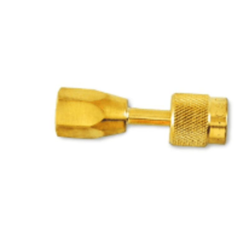 CD2041 - C&D - 1/4" f. flare swivel w/ depressor tip and seal x 1/4" FPT 1EA