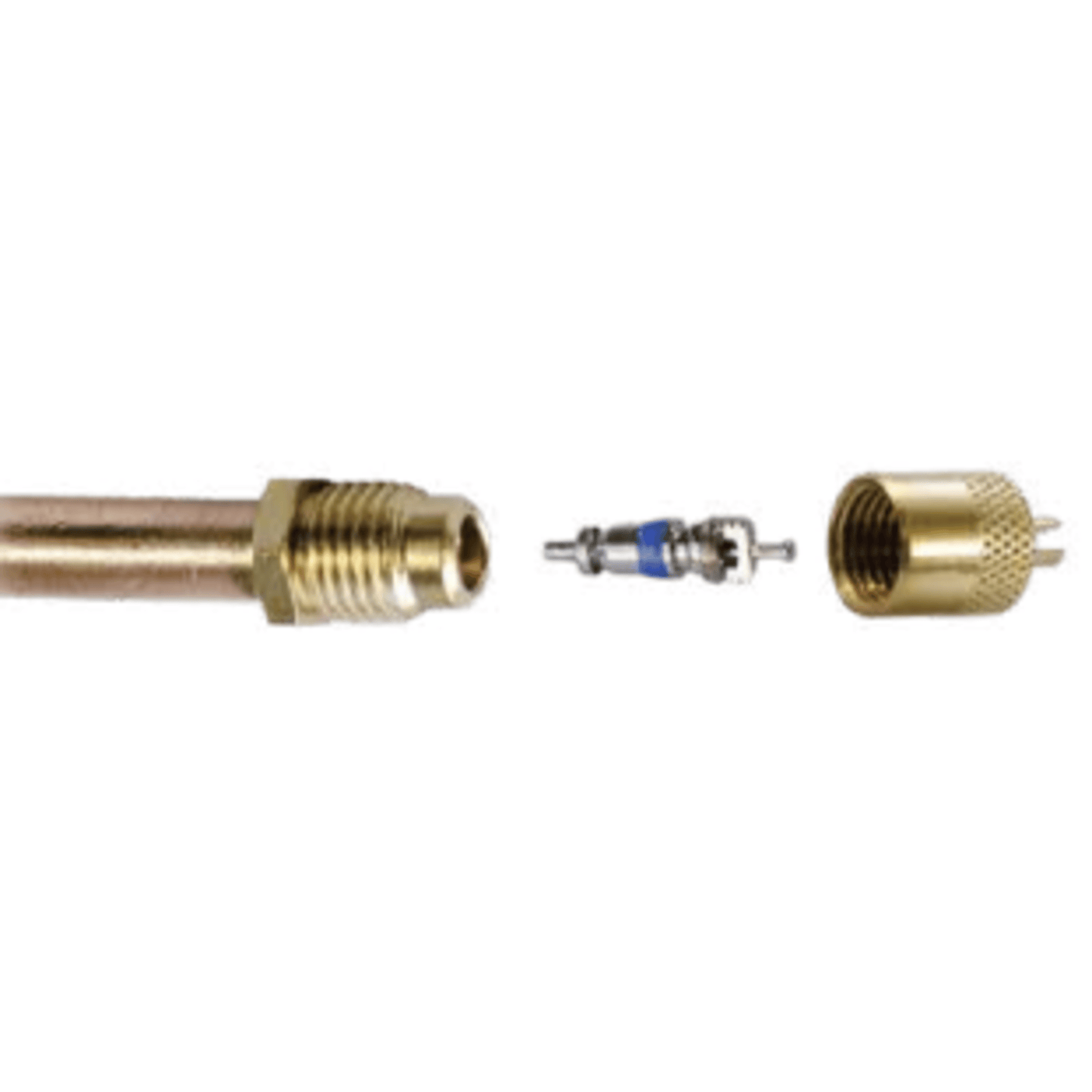 CD3456/6 - C&D - 1/4" m. flare access fitting w/ 5/16" OD  CD2250 6PK
