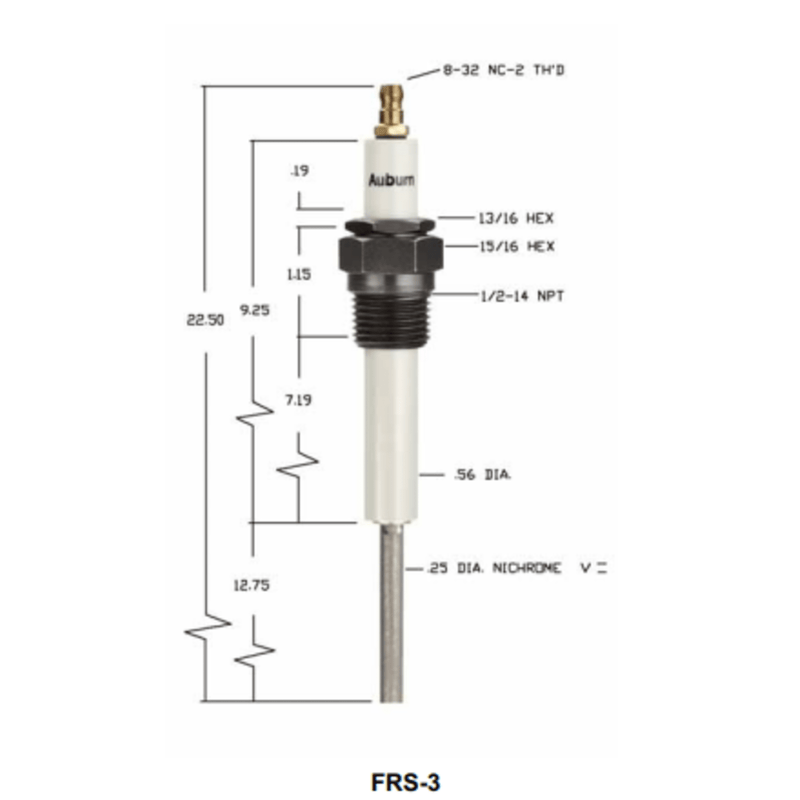 FRS-3 - Auburn - Flame Rod (CS13044)