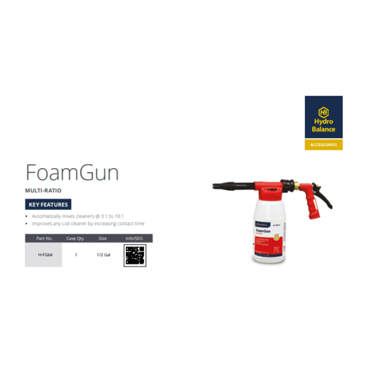 HydroBalance FoamGun Multi-Ratio