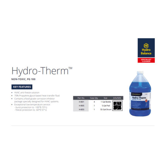 HydroBalance Hydro-Therm™ Non-Toxic, PG 100