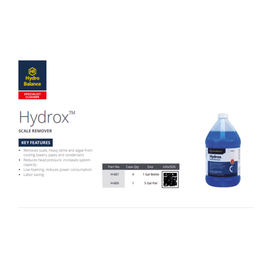 HydroBalance Hydrox™ Scale Remover