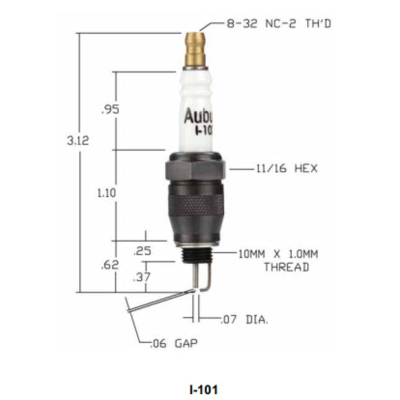 I-101 - Auburn - Igniter (CS12982) (40PK)
