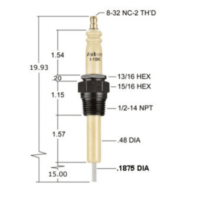 I-18K - Auburn - Igniter (CS12972) (40PK)