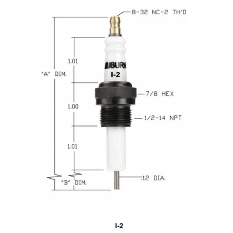 I-2 - Auburn - Igniter (CS12944) (40PK)