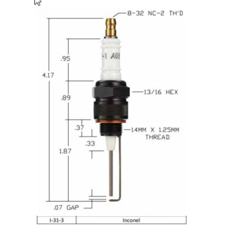 I-31-3 - Auburn - Igniter (CS12991) (40PK)