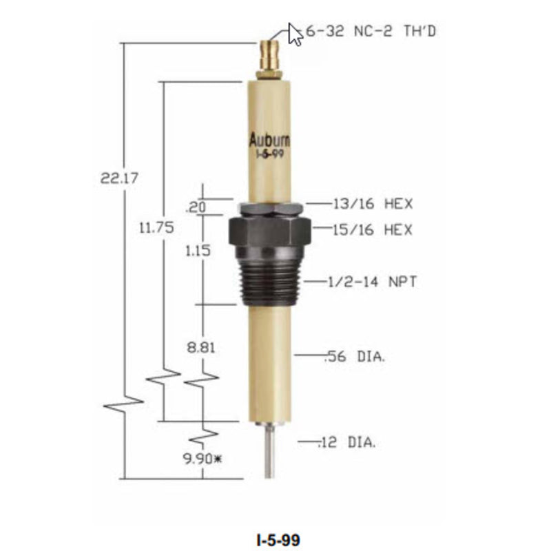 I-5-99 - Auburn - Igniter (CS13008) (40PK)