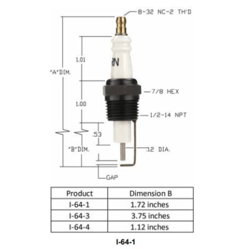 I-64-4 - Auburn - Igniter (CS12963)
