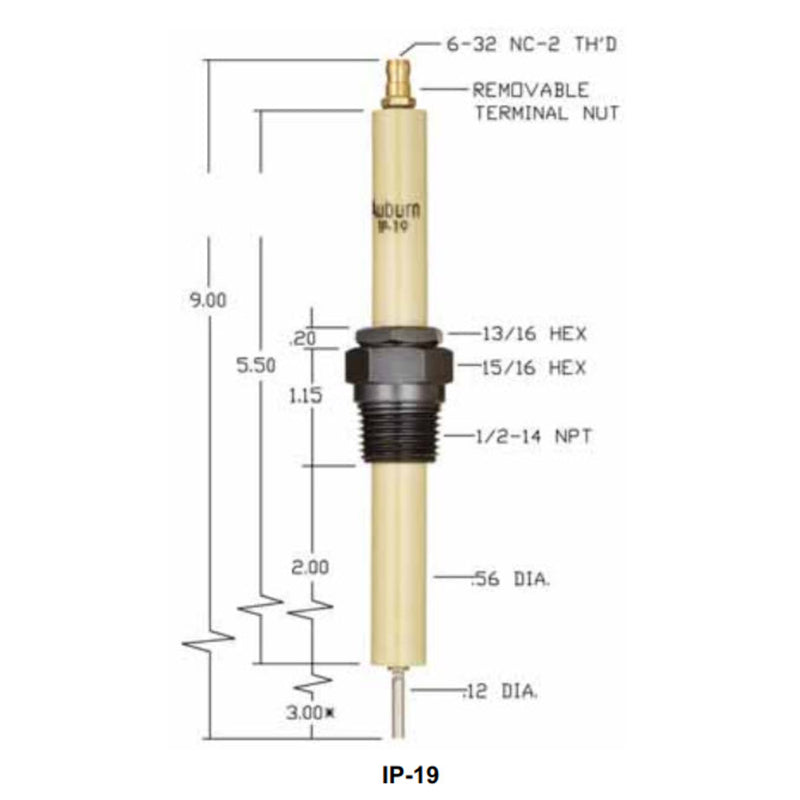 IP-19 - Auburn - Igniter (CS13006) (40PK)