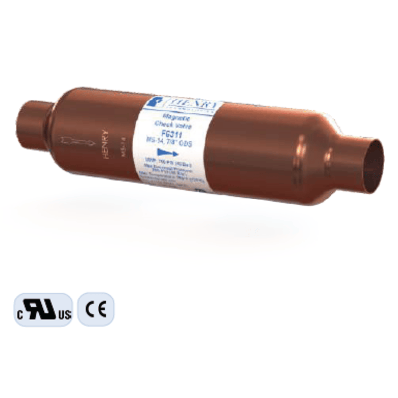 F6311 - Henry - Magni-Chek Valve - MS-14 - For 7/8" O.D. Tube Size